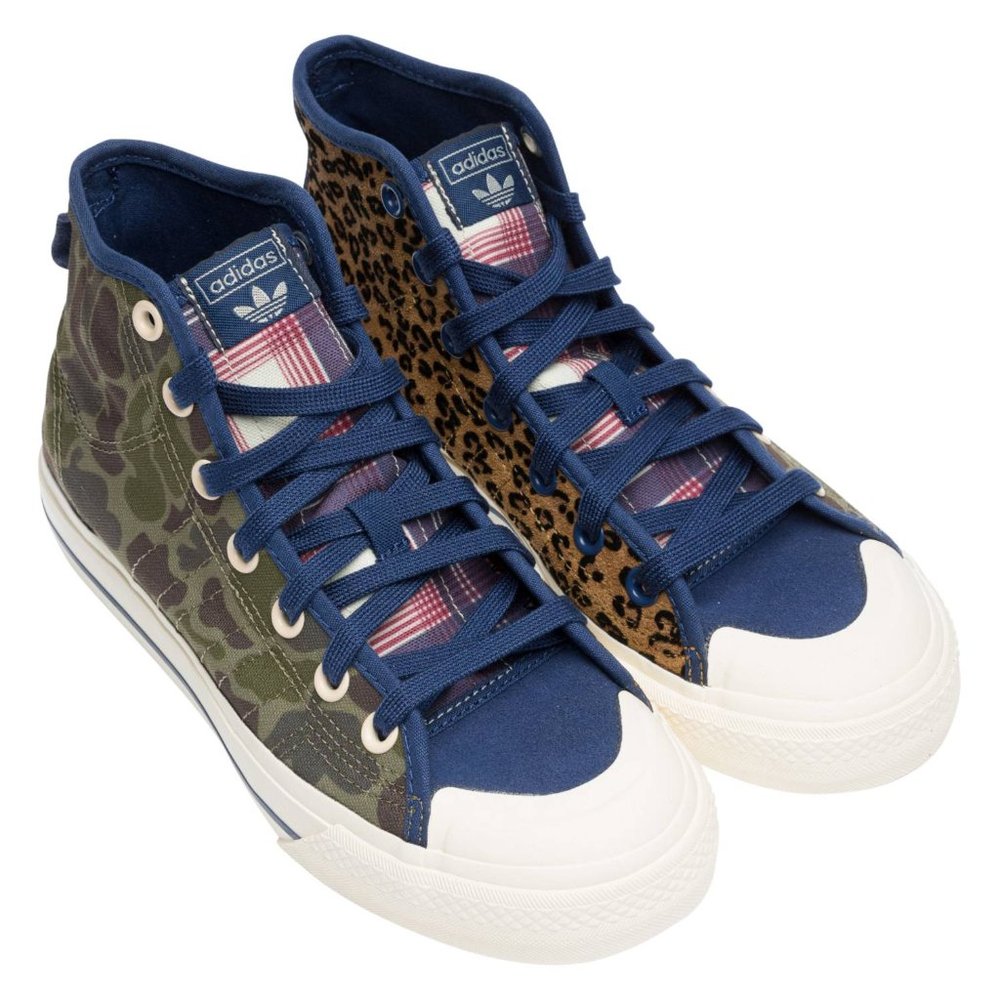 adidas Originals Nizza Hi RF Tech Indigo Shoes Men